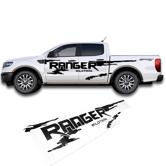 Sticker Tipo Raptor Para Ford Ranger Adhesivo Par